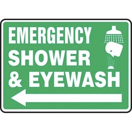 Accuform SAFETY SIGN EMERGENCY SHOWER AND MFSD427VS MFSD427VS